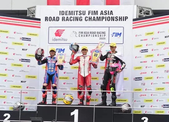 CBR Series Melesat, Pebalap Astra Honda Raih Tiga Podium ARRC...